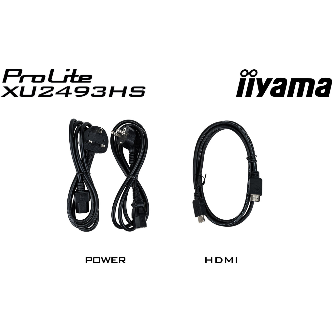 iiyama ProLite XU2493HS-B6 - 23.8" IPS Full HD 100Hz Monitor, HDMI & DP, 0.5ms, Black — Buy in Cyprus with Fast Delivery