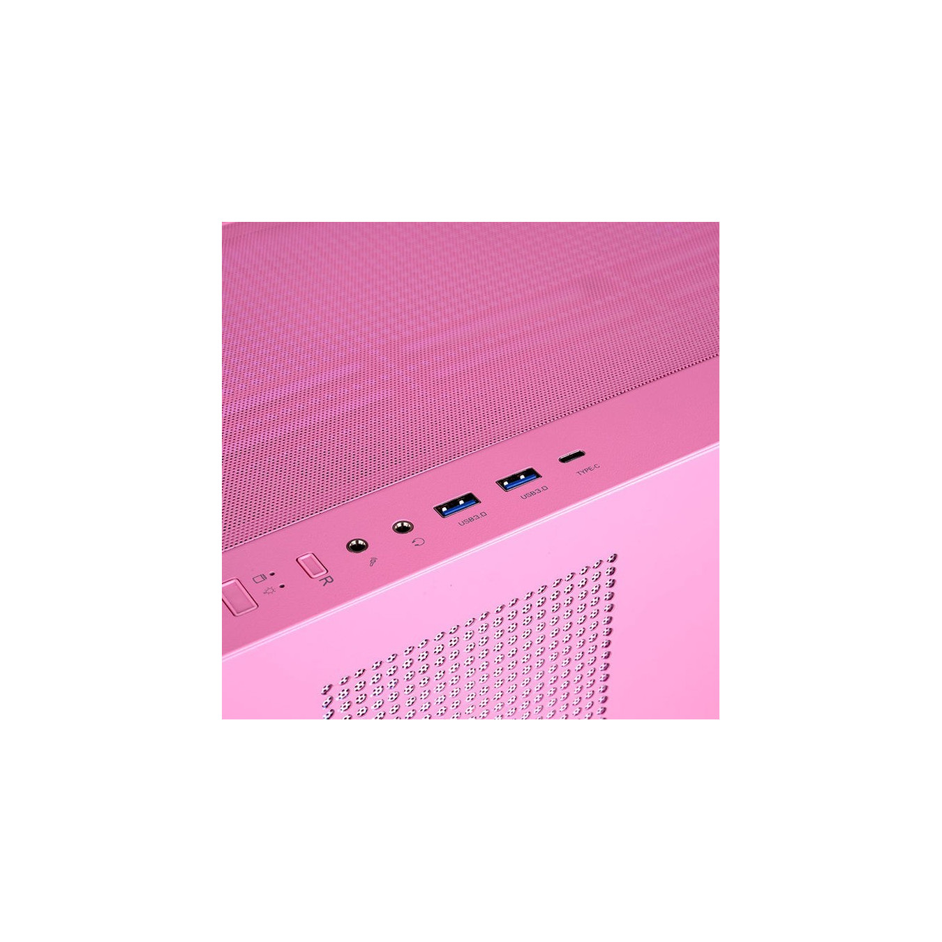 Thermaltake View 270 Plus TG ARGB - Mid Tower PC Case - Bubble Pink, Tempered Glass, E-ATX/ATX, ARGB Fans