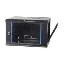 Buy 19' Wandgehäuse Flat Pack 12HE, Tiefe 450 mm, schwarz in Cyprus, Nicosia, Limassol, Larnaka, Pafos