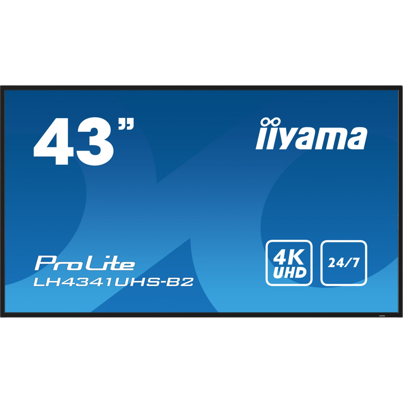 IIYAMA LH4341UHS-B2 - 43" (108cm) IPS 4K UHD Digital Signage - Android 8.0, 3x HDMI, 2x USB — Buy in Cyprus with Fast Delivery