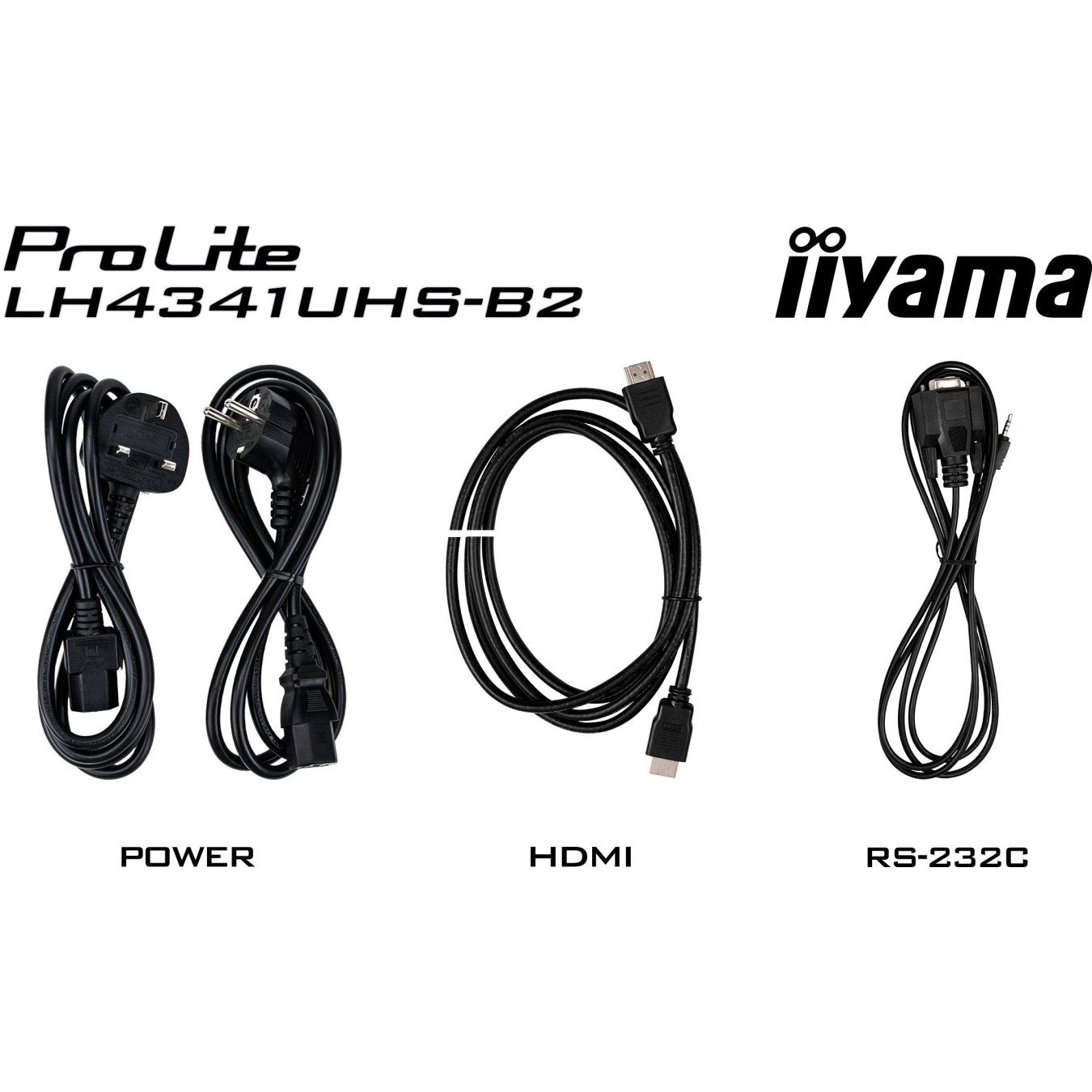 IIYAMA LH4341UHS-B2 - 43" (108cm) IPS 4K UHD Digital Signage - Android 8.0, 3x HDMI, 2x USB — Buy in Cyprus with Fast Delivery
