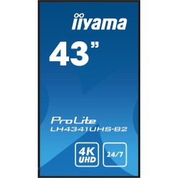 Buy IIYAMA LH4341UHS-B2 - 43" (108cm) IPS 4K UHD Digital Signage - Android 8.0, ... in Cyprus, Nicosia, Limassol, Larnaka, Pafos
