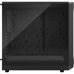 Buy Fractal Design Focus 2 - Black Tempered Glass Mid-Tower PC Case (ATX/mATX/Mi... in Cyprus, Nicosia, Limassol, Larnaka, Pafos