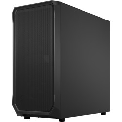 Buy Fractal Design Focus 2 - Black Tempered Glass Mid-Tower PC Case (ATX/mATX/Mi... in Cyprus, Nicosia, Limassol, Larnaka, Pafos