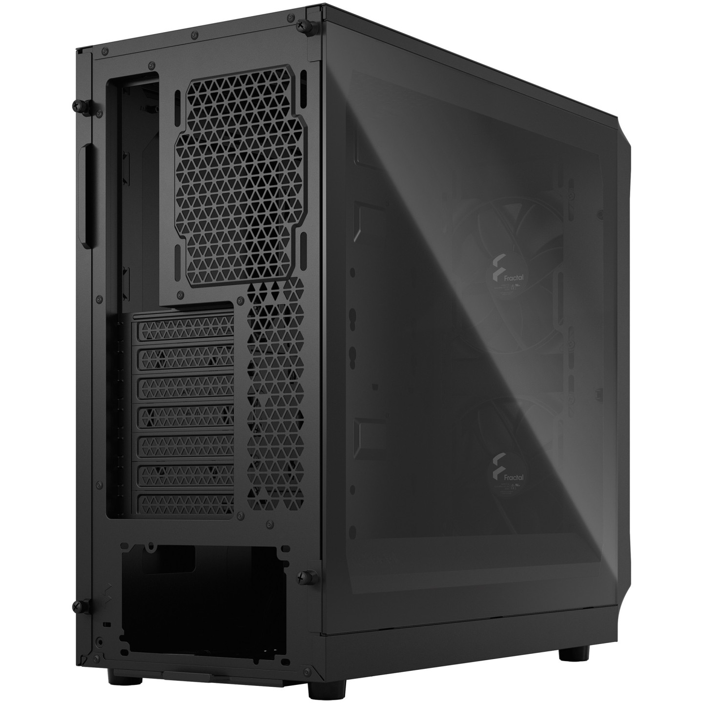 Fractal Design Focus 2 Black Tempered Glass Mid-Tower PC Case (ATX/mATX/Mini-ITX) — Buy in Cyprus with Fast Delivery