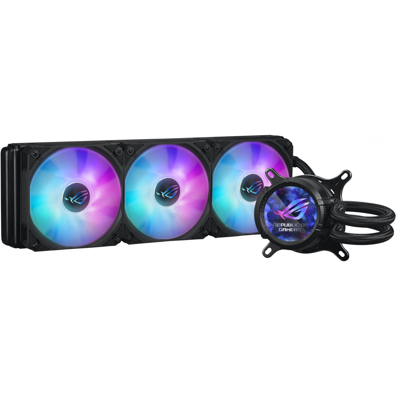 ASUS ROG Strix LC III 360 ARGB LCD AIO Liquid Cooler - 360mm Radiator, Black — Buy in Cyprus with Fast Delivery