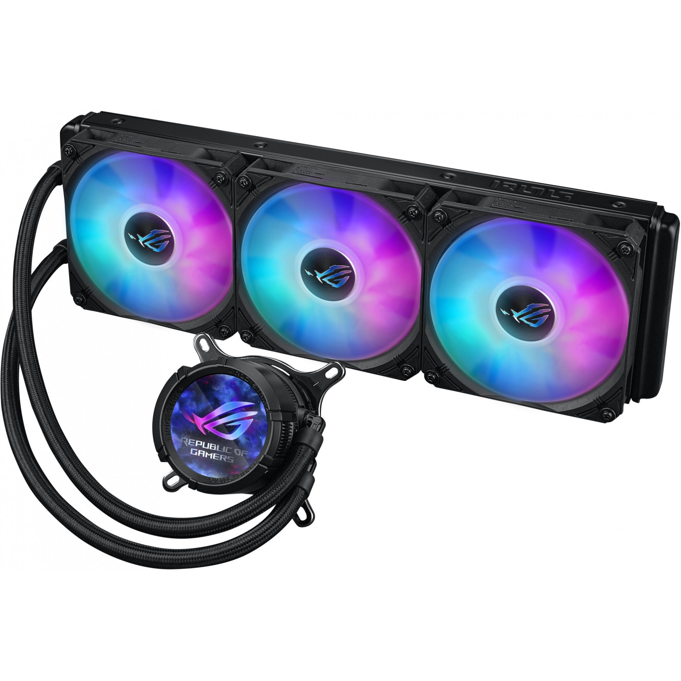 ASUS ROG Strix LC III 360 ARGB LCD AIO Liquid Cooler - 360mm Radiator, Black — Buy in Cyprus with Fast Delivery