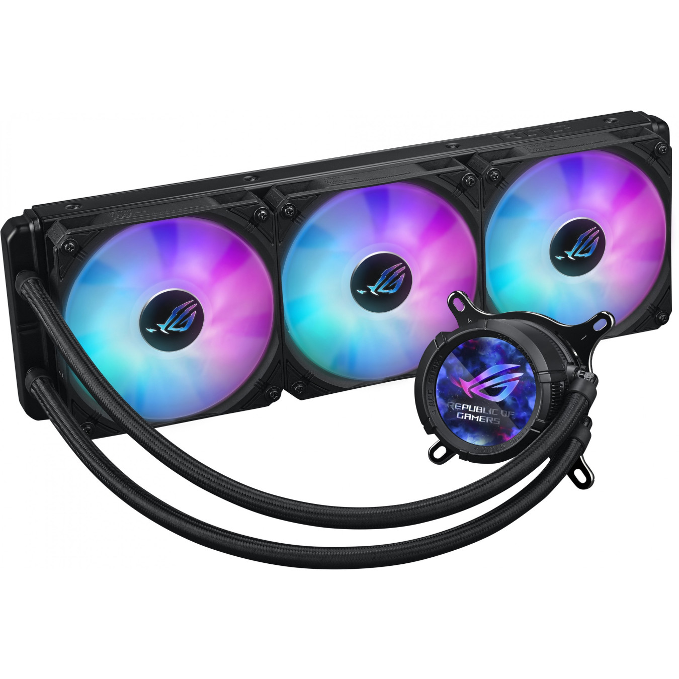ASUS ROG Strix LC III 360 ARGB LCD AIO Liquid Cooler - 360mm Radiator, Black — Buy in Cyprus with Fast Delivery