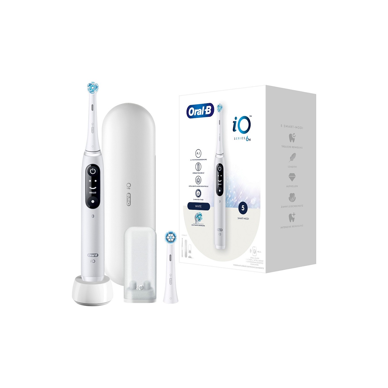 Buy Oral-B iO Series 6 White in Cyprus, Nicosia, Limassol, Larnaka, Pafos