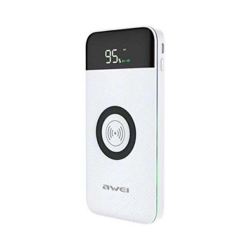 Power Bank Awei P71K 10000 mAh wireless charging -  Official distributor b2b