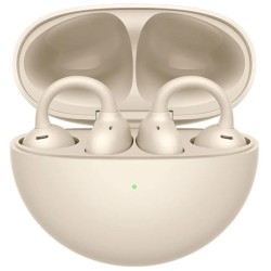 Buy Huawei FreeClip - Beige - Compact Clip-On Wireless Earbuds, Lightweight in Cyprus, Nicosia, Limassol, Larnaka, Pafos