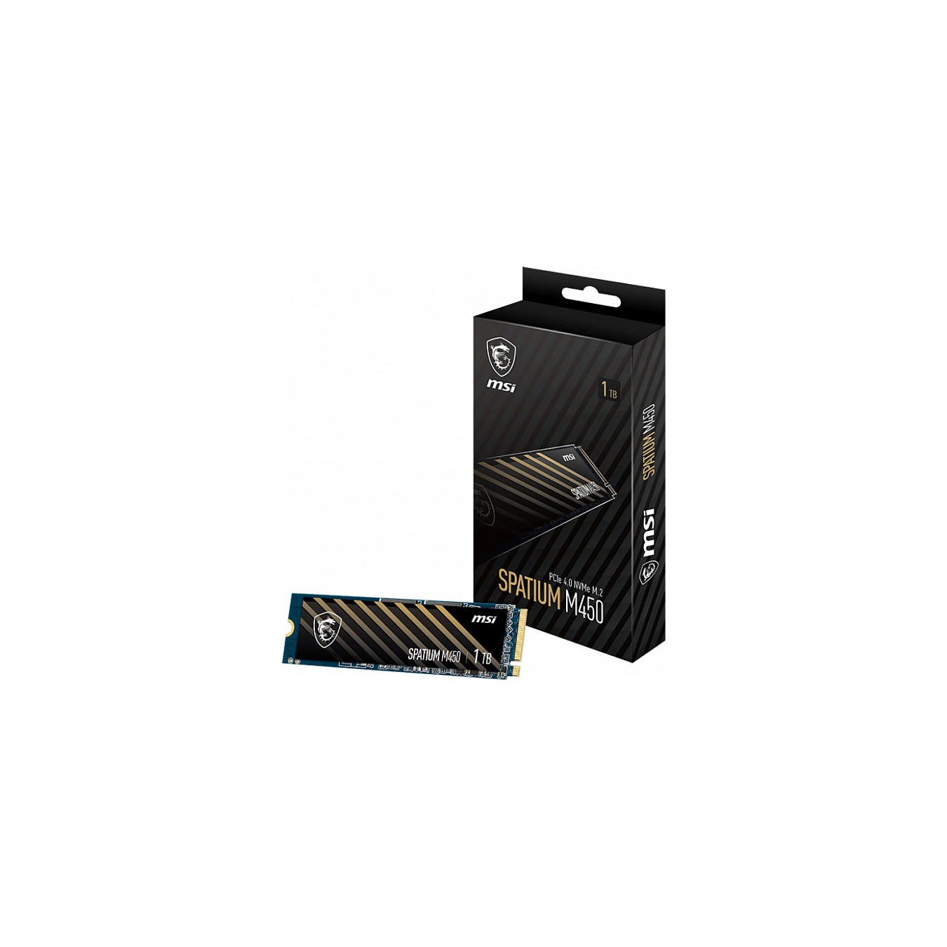 Buy M.2 1TB MSI Spatium M450 V1 (M.2 2280) PCIe Gen4 x4 NVMe in Cyprus, Nicosia, Limassol, Larnaka, Pafos