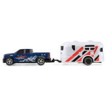 Buy Amewi RC Pickup Die Cast mit Wohnwagen 1:64 RTR blau 6+ in Cyprus, Nicosia, Limassol, Larnaka, Pafos