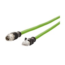 Buy METZ CONNECT Verbindungsleitung M12 ST-RJ45 ST 8-pol X-kodiert gerade-gerade 1m in Cyprus, Nicosia, Limassol, Larnaka, Pafos