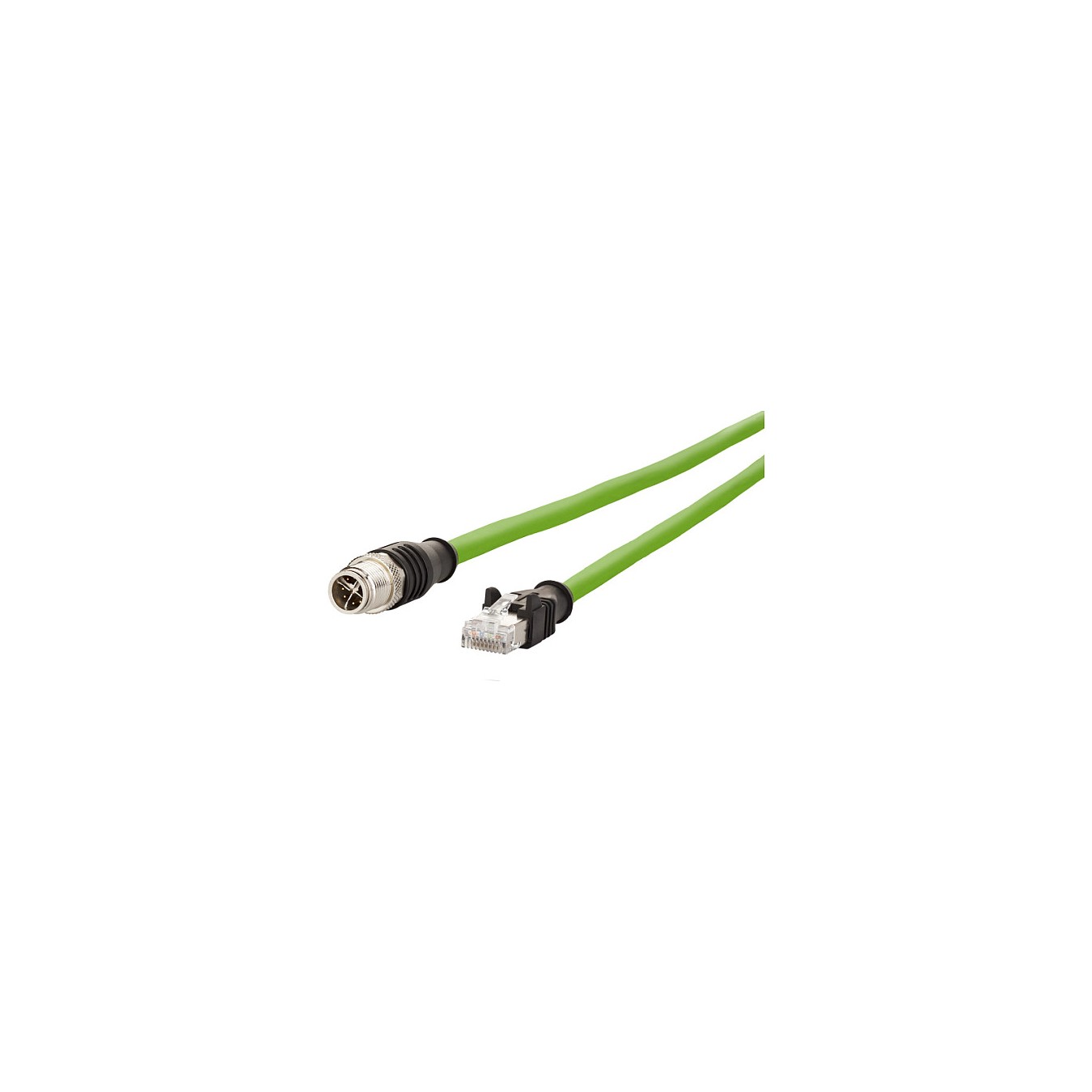 Buy METZ CONNECT Verbindungsleitung M12 ST-RJ45 ST 8-pol X-kodiert gerade-gerade 1m in Cyprus, Nicosia, Limassol, Larnaka, Pafos