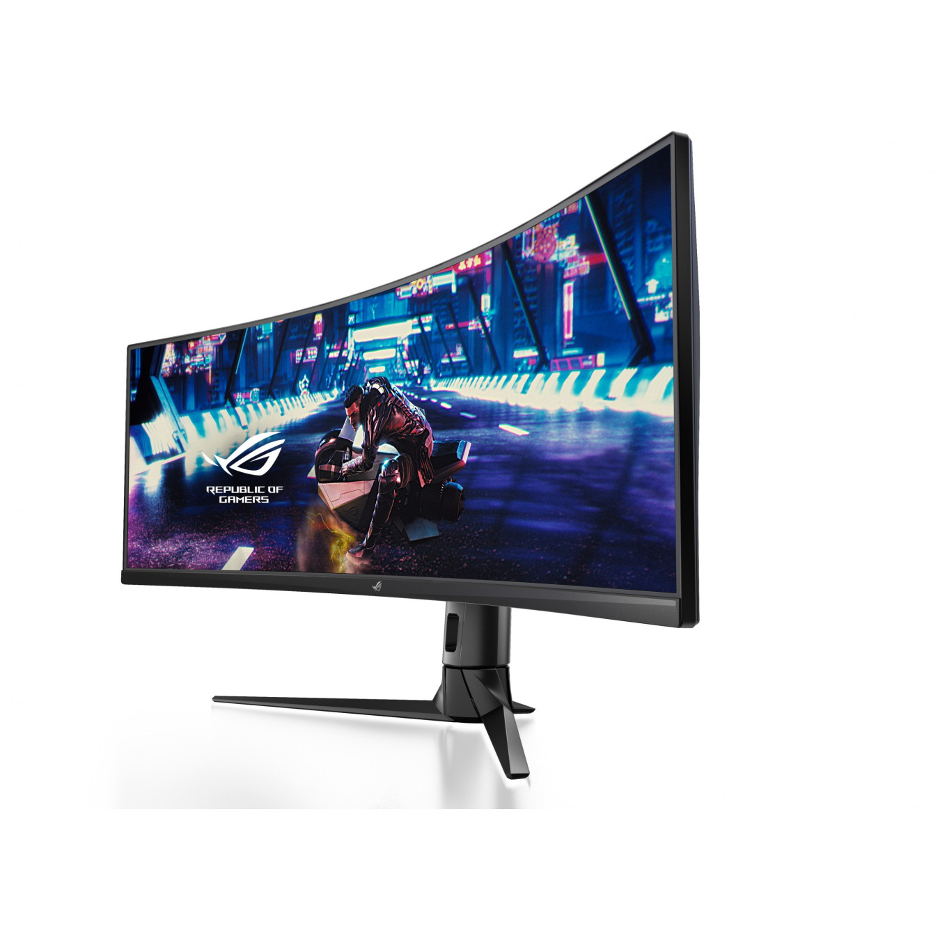 ASUS ROG Strix XG49VQ - 49" Curved UltraWide 32:9 VA HDR400 144Hz Gaming Monitor (Black) — Buy in Cyprus with Fast Delivery