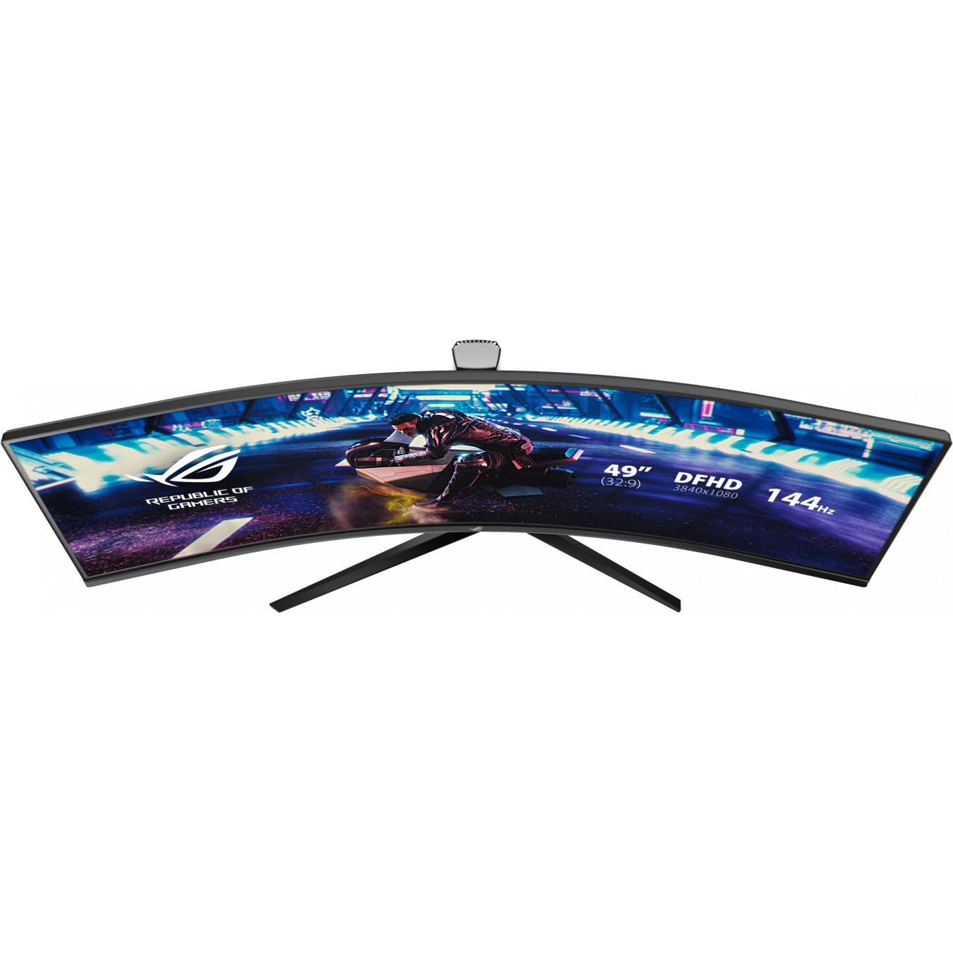 ASUS ROG Strix XG49VQ - 49" Curved UltraWide 32:9 VA HDR400 144Hz Gaming Monitor (Black) — Buy in Cyprus with Fast Delivery