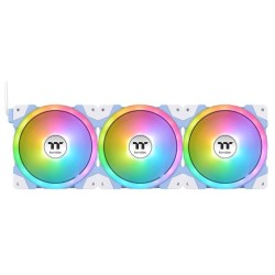 Buy Thermaltake SWAFAN EX14 ARGB 140mm 3-Pack - Hydrangea Blue LEDs, White Frame... in Cyprus, Nicosia, Limassol, Larnaka, Pafos