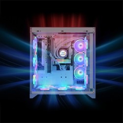 Buy Thermaltake SWAFAN EX14 ARGB 140mm 3-Pack - Hydrangea Blue LEDs, White Frame... in Cyprus, Nicosia, Limassol, Larnaka, Pafos