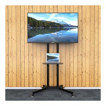 Buy Techly TV LED LCD Wagen f. LCD LED TV 30'-65' höhenverstellb in Cyprus, Nicosia, Limassol, Larnaka, Pafos