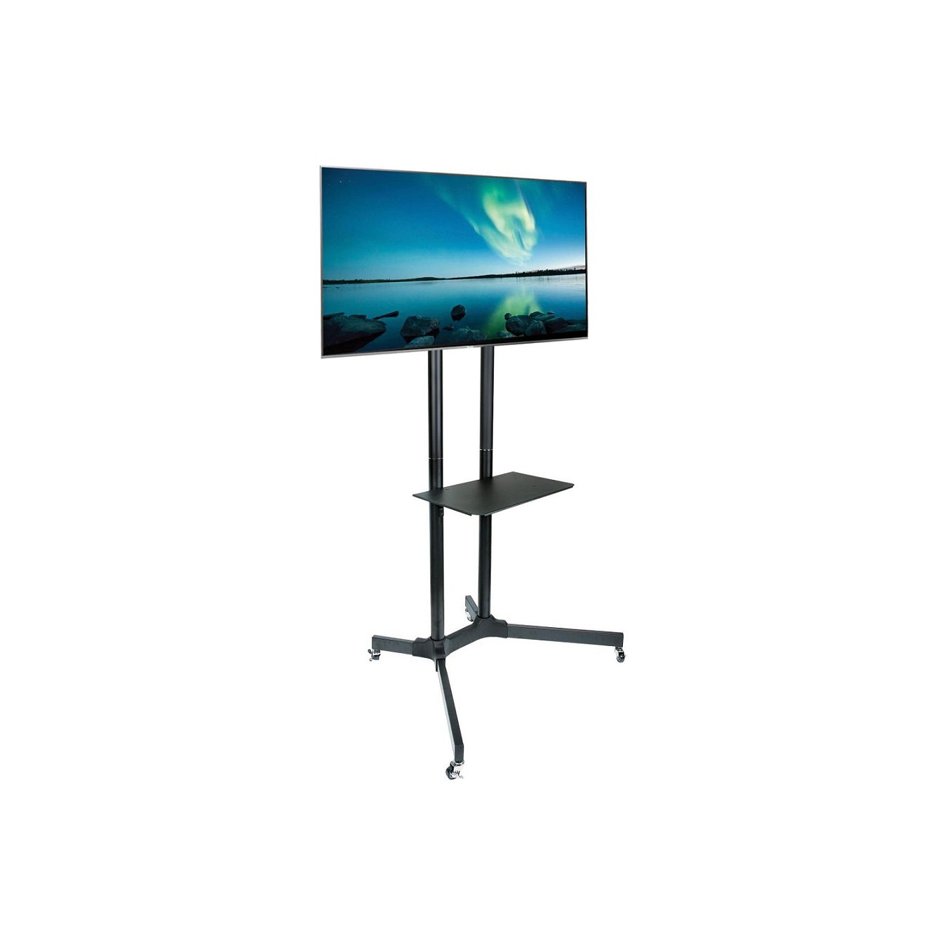 Buy Techly TV LED LCD Wagen f. LCD LED TV 30'-65' höhenverstellb in Cyprus, Nicosia, Limassol, Larnaka, Pafos