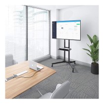 Buy Techly TV LED LCD Wagen f. LCD LED TV 30'-65' höhenverstellb in Cyprus, Nicosia, Limassol, Larnaka, Pafos
