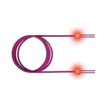 Buy EasyLan LWL-LED-Patchkabel duplex 50 125m OM4, LC LC, violett, 1 m in Cyprus, Nicosia, Limassol, Larnaka, Pafos