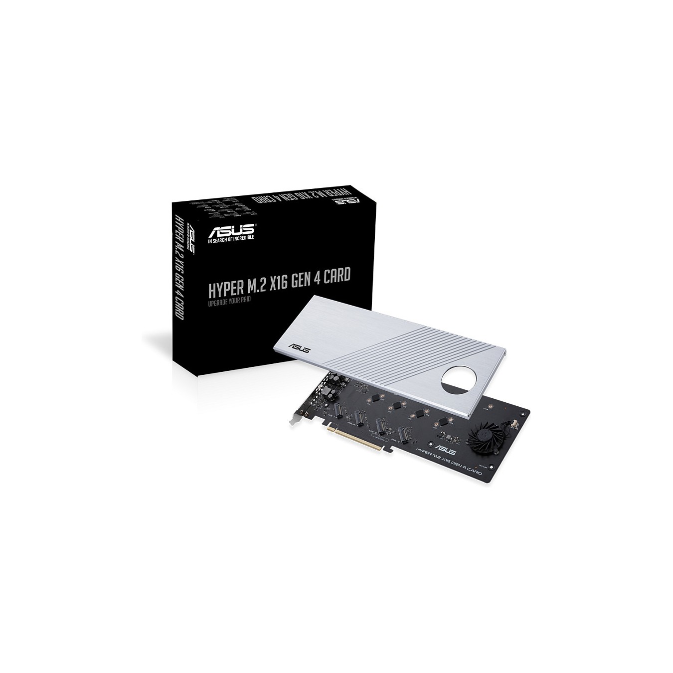 Buy ASUS HYPER M.2 X16 GEN 4 CARD in Cyprus, Nicosia, Limassol, Larnaka, Pafos