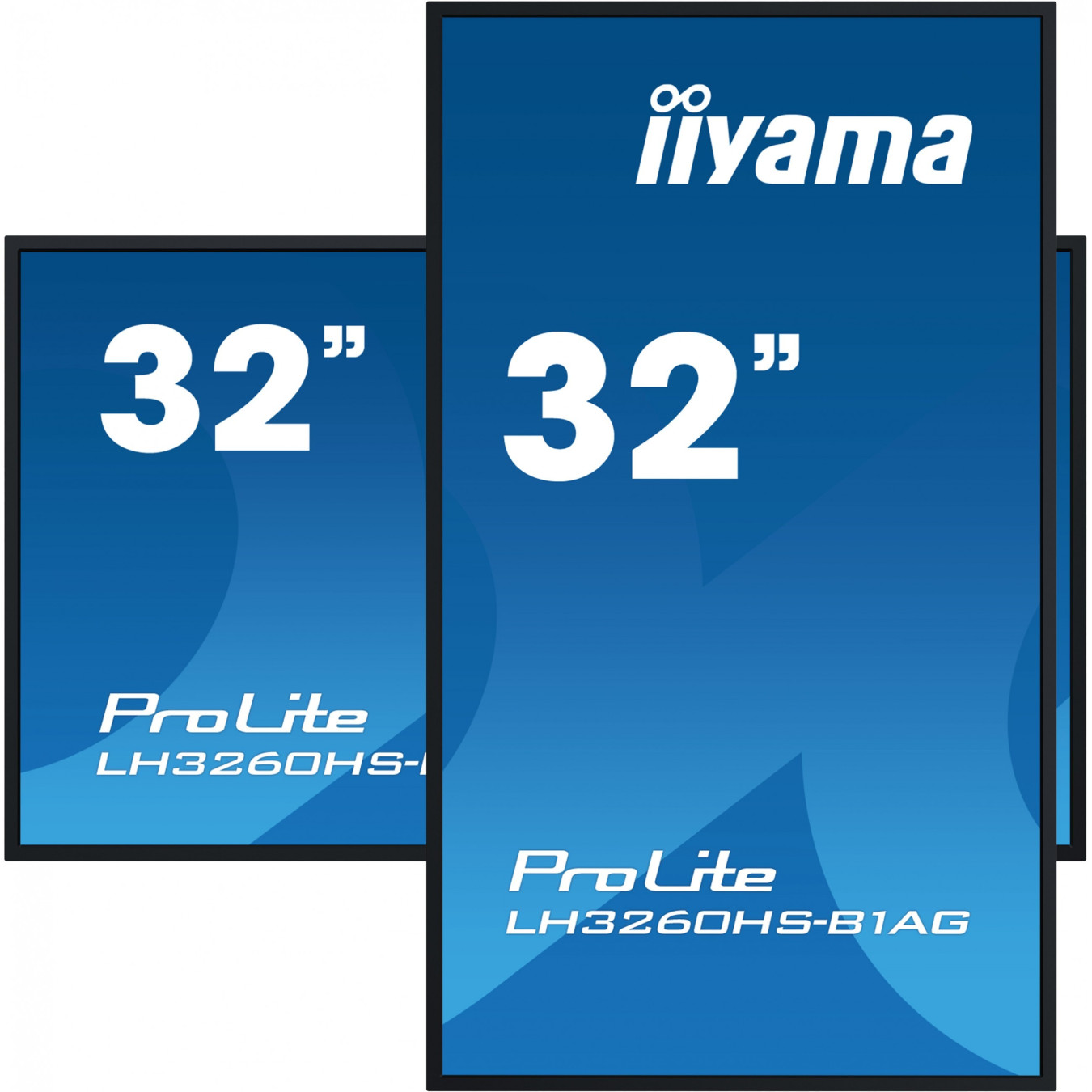 iiyama LH3260HS-B1AG - 31.5" Full HD Digital Signage Display, Android 11, 16GB, 2GB RAM, 3xHDMI, Black