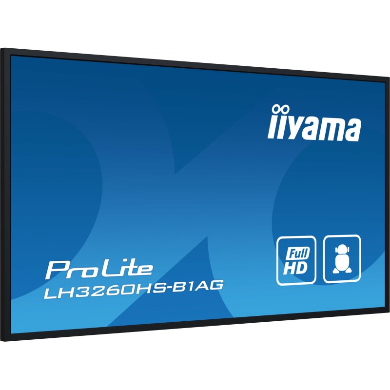 Buy iiyama LH3260HS-B1AG - 31.5" Full HD Digital Signage Display, Android 11, 16... in Cyprus, Nicosia, Limassol, Larnaka, Pafos