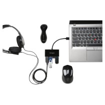 Buy USB3.0 HUB 4Port SuperSpeed Kensington UH4000 5Gbit s Black in Cyprus, Nicosia, Limassol, Larnaka, Pafos