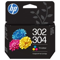 Buy HP 302 304 Tri-color Original Ink Cartridge in Cyprus, Nicosia, Limassol, Larnaka, Pafos