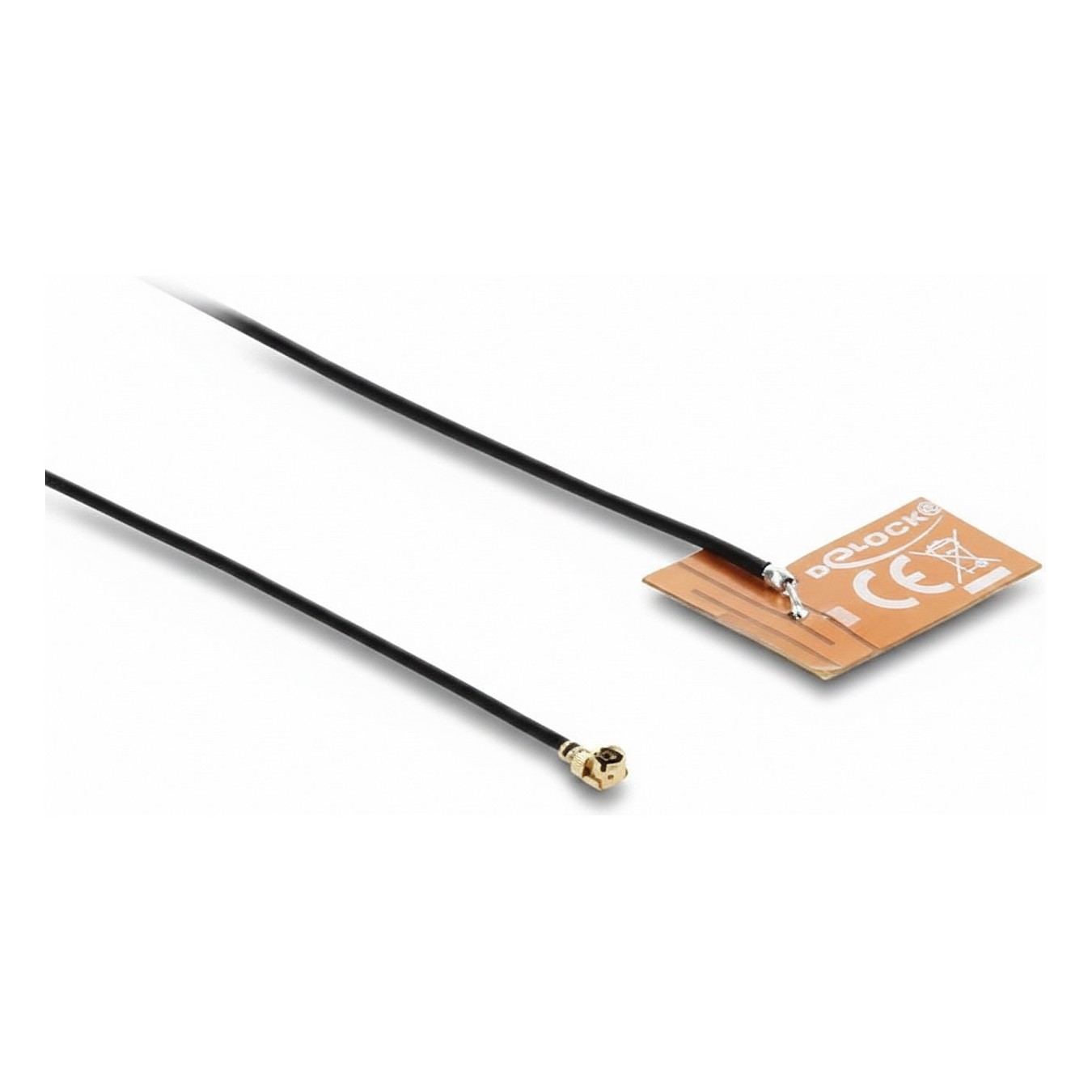 Buy Delock WiFi 2,4 GHz Antenne I-PEX Inc., MHF® I Stecker 2 - 3 dBi omnidirektional mit Anschlusskabel 1.13 15 cm FPC in... in 