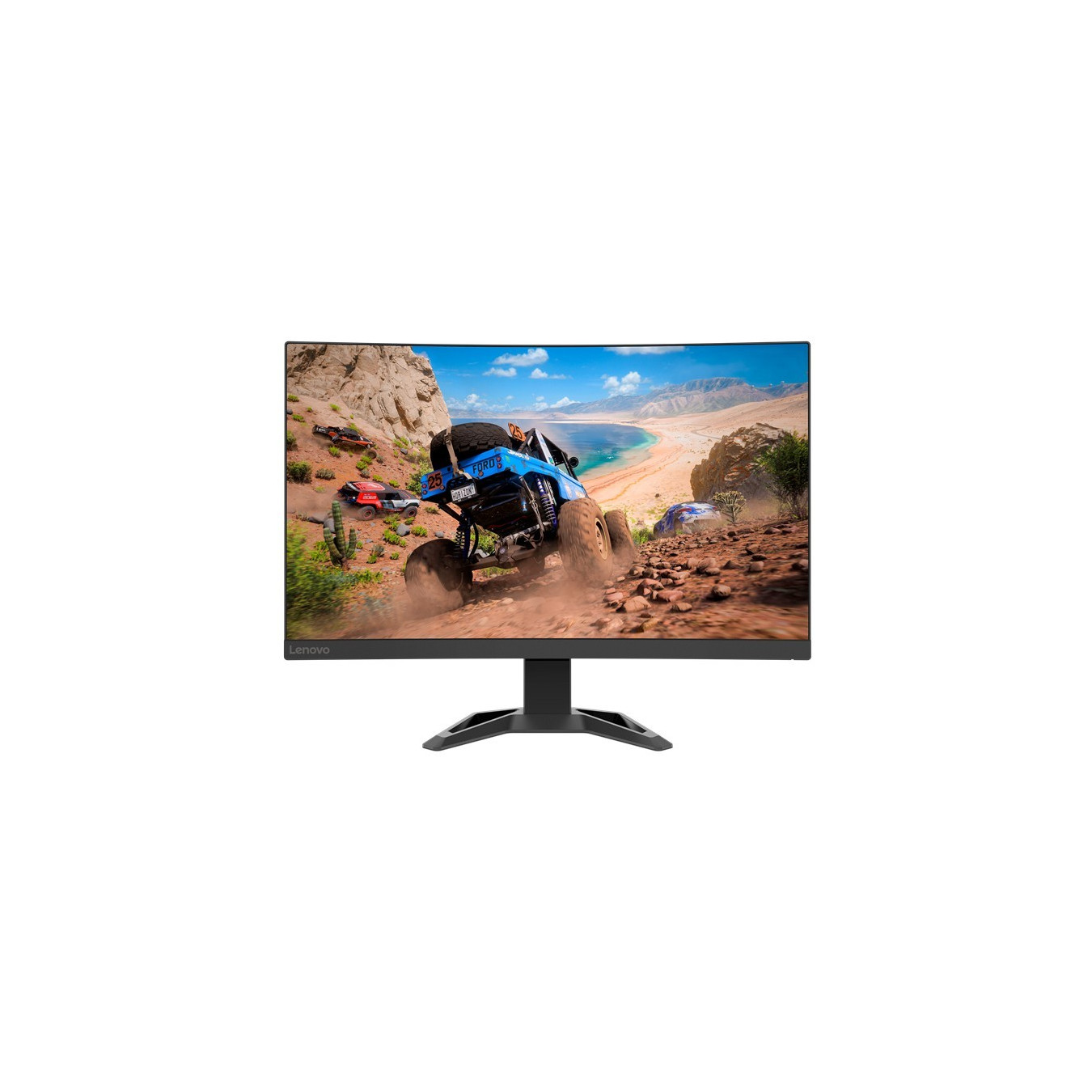 Lenovo G27qc-30 - 27-inch WQHD Curved VA Gaming Monitor - 165Hz, 1ms (MPRT), HDR10, Raven Black