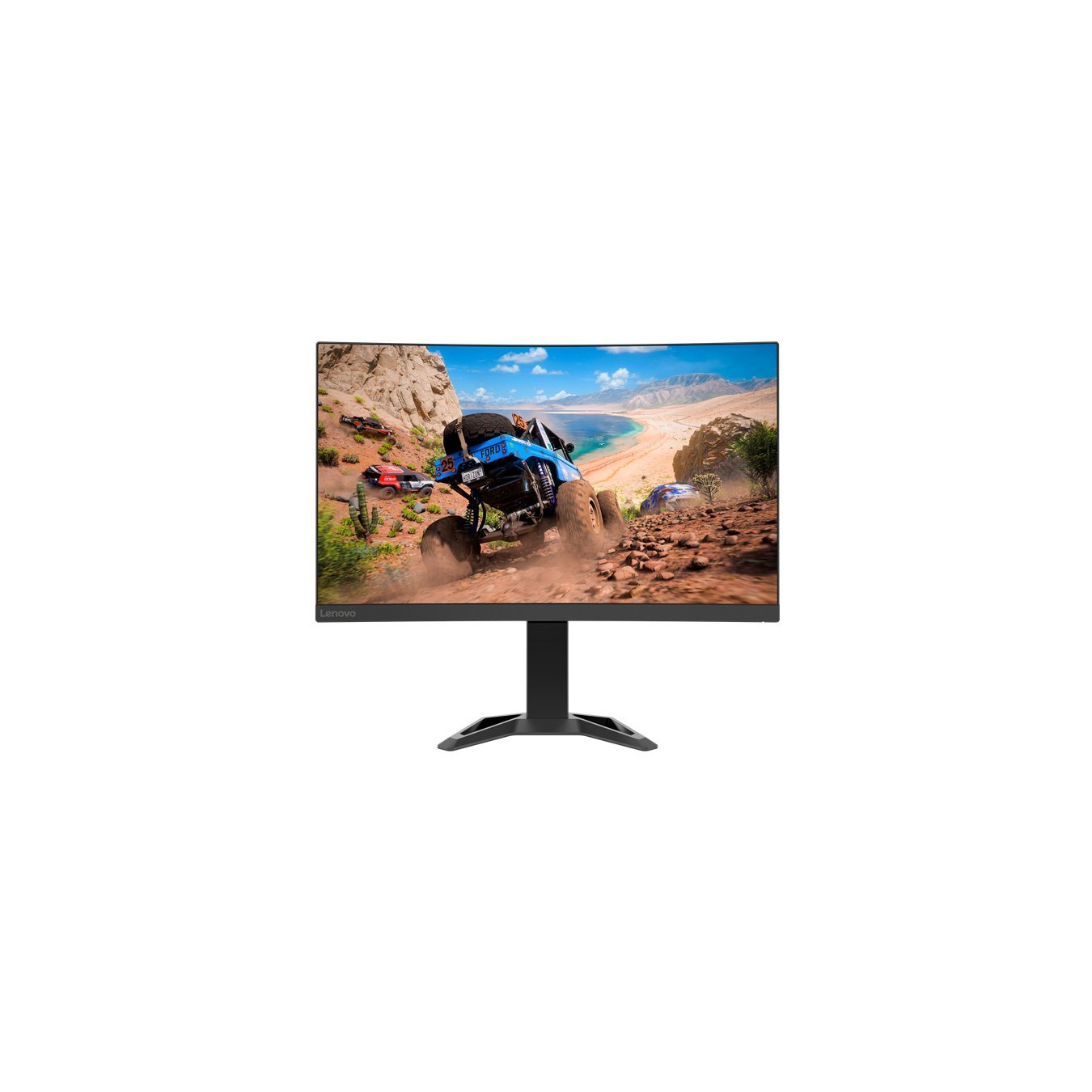 Lenovo G27qc-30 - 27-inch WQHD Curved VA Gaming Monitor - 165Hz, 1ms (MPRT), HDR10, Raven Black