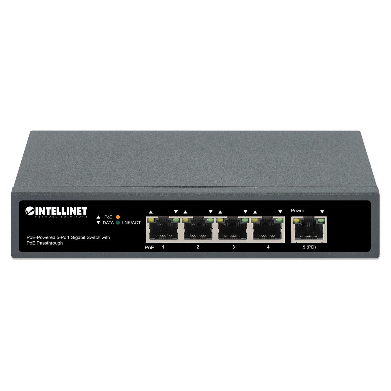 Buy Intellinet PoE-Powered 5-Port Gigabit Switch mit PoE-Passthrough in Cyprus, Nicosia, Limassol, Larnaka, Pafos