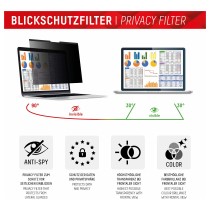 Buy DISPLEX Privacy Safe Blickschutzfilter f. MacBook Air Pro 13.3'. Anti-Reflex. Bluelight-Filter. Magnetische Befestigung in C