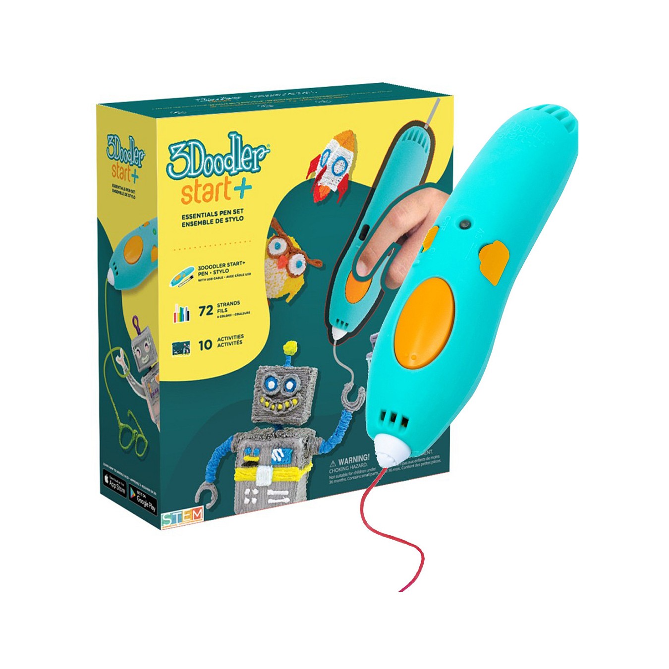 Buy 3Doodler MINT 3D Stift Start+ Essential Pen Set ab 6 Jahren in Cyprus, Nicosia, Limassol, Larnaka, Pafos