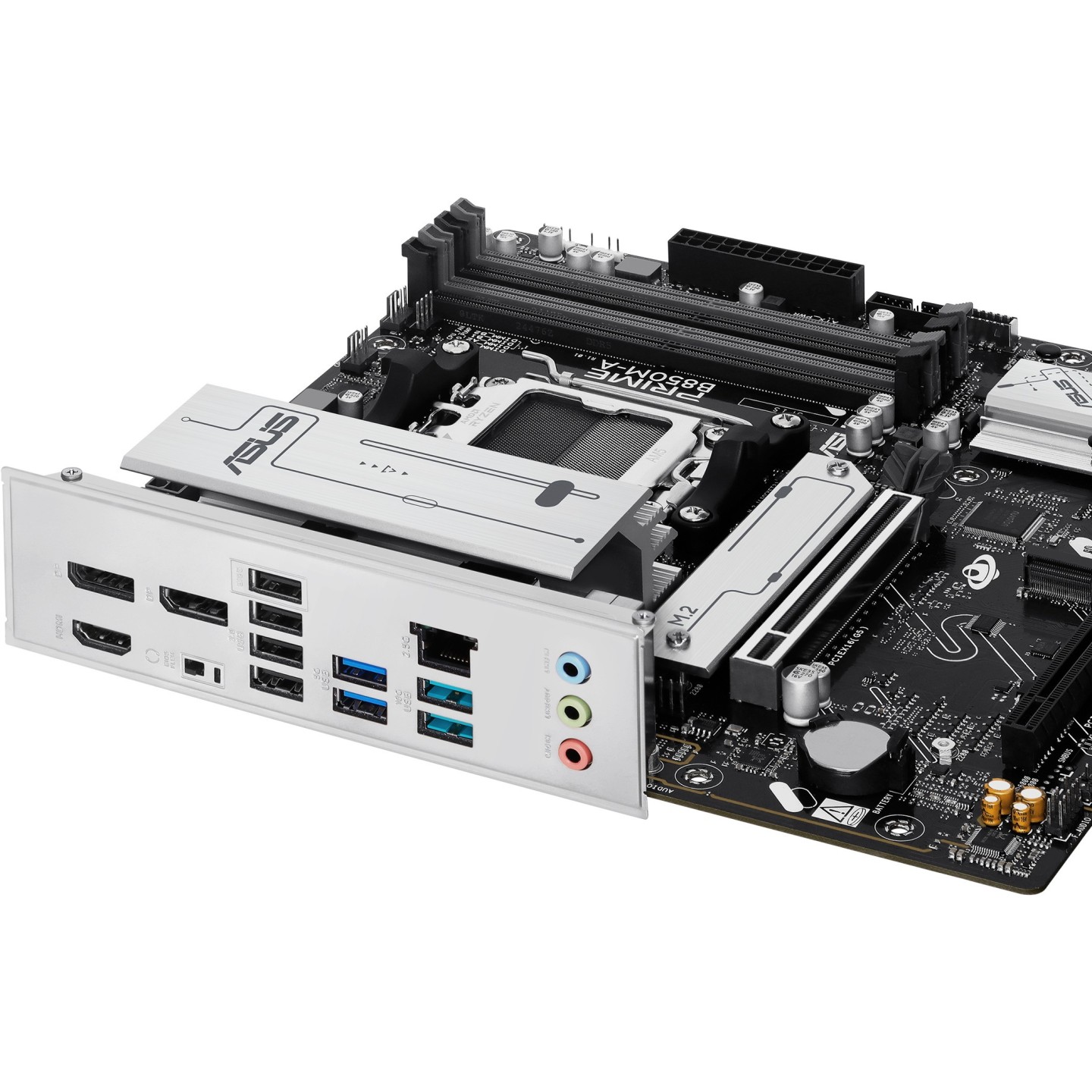 ASUS PRIME B850M-A-CSM AM5 micro-ATX mATX Motherboard DDR5 256GB 3xM.2 PCIe5 (Boxed) — Buy in Cyprus with Fast Delivery