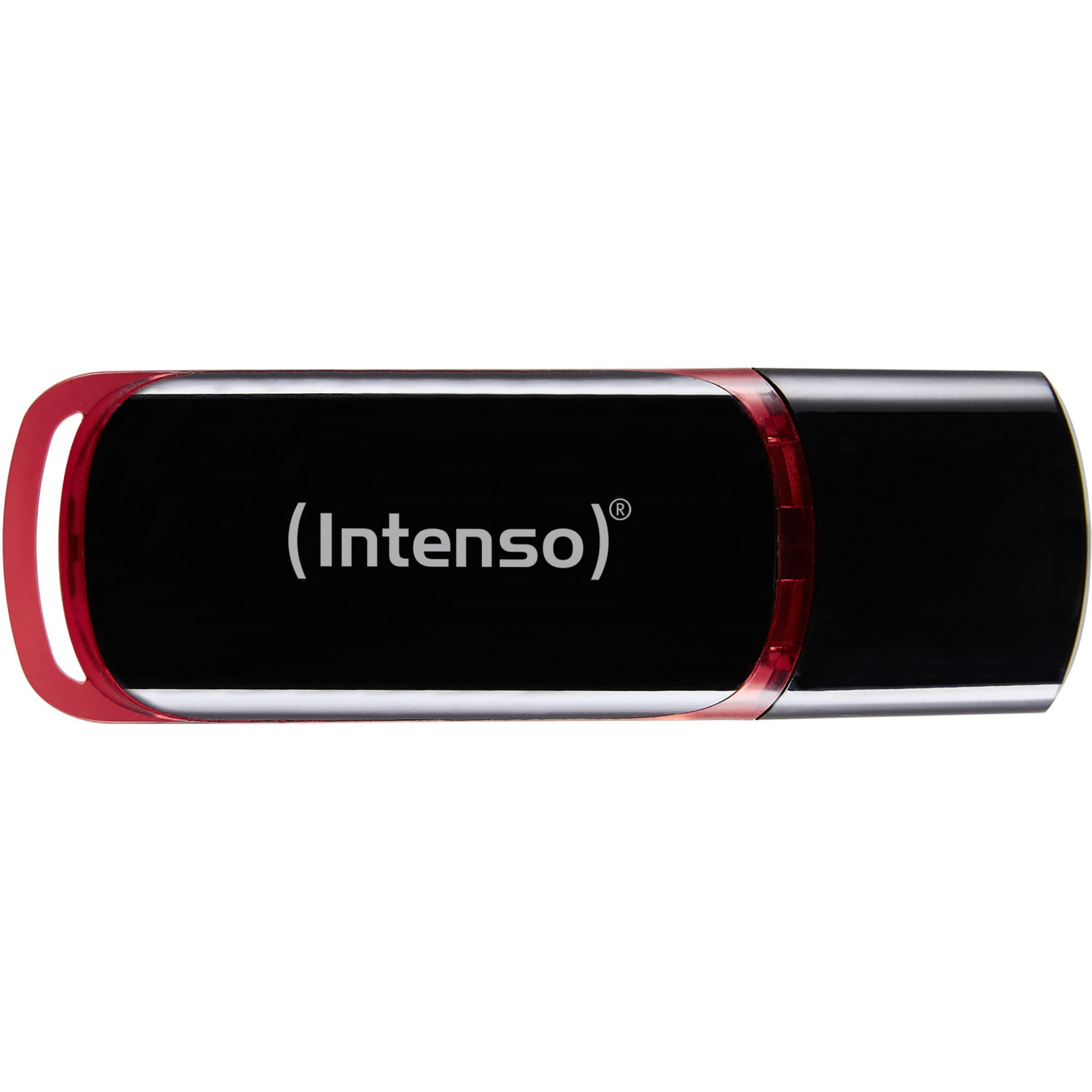 Intenso USB 2.0 Flash Drive 64GB - USB-A - Black/Red, 28 MB/s read, 6.5 MB/s write — Buy in Cyprus with Fast Delivery
