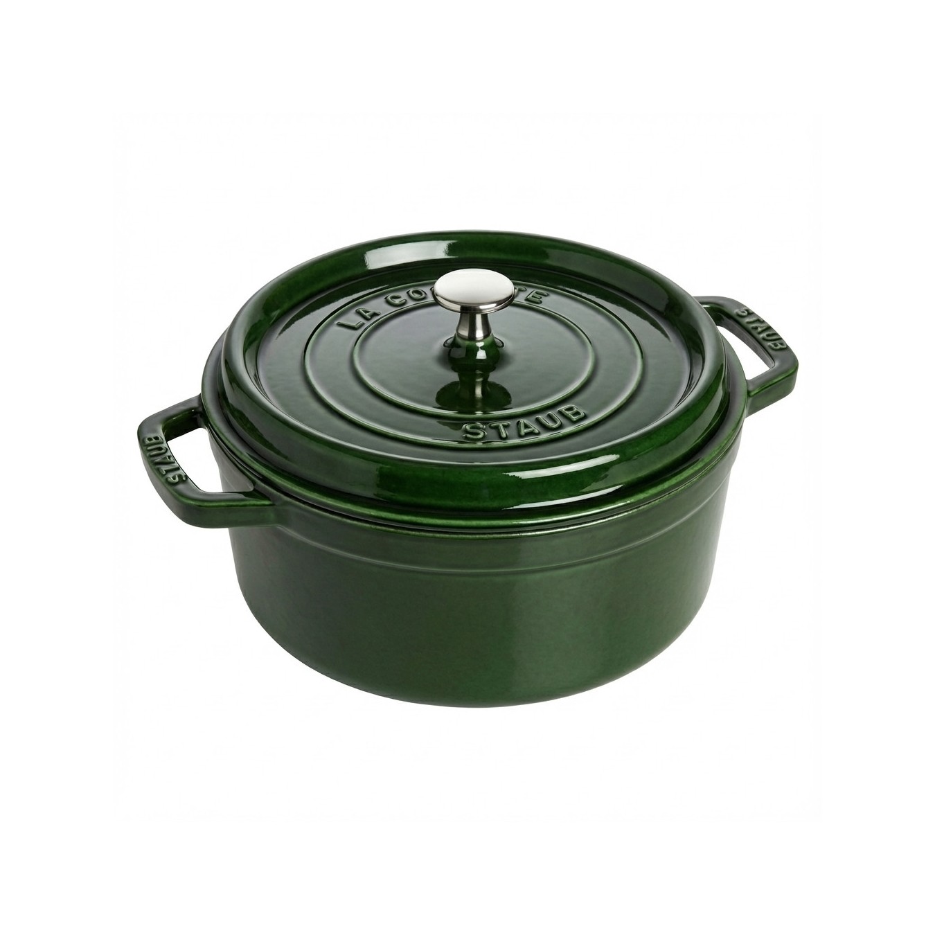 Buy Staub La Cocotte 24cm rund Basilikum-Grn, Gusseisen in Cyprus, Nicosia, Limassol, Larnaka, Pafos