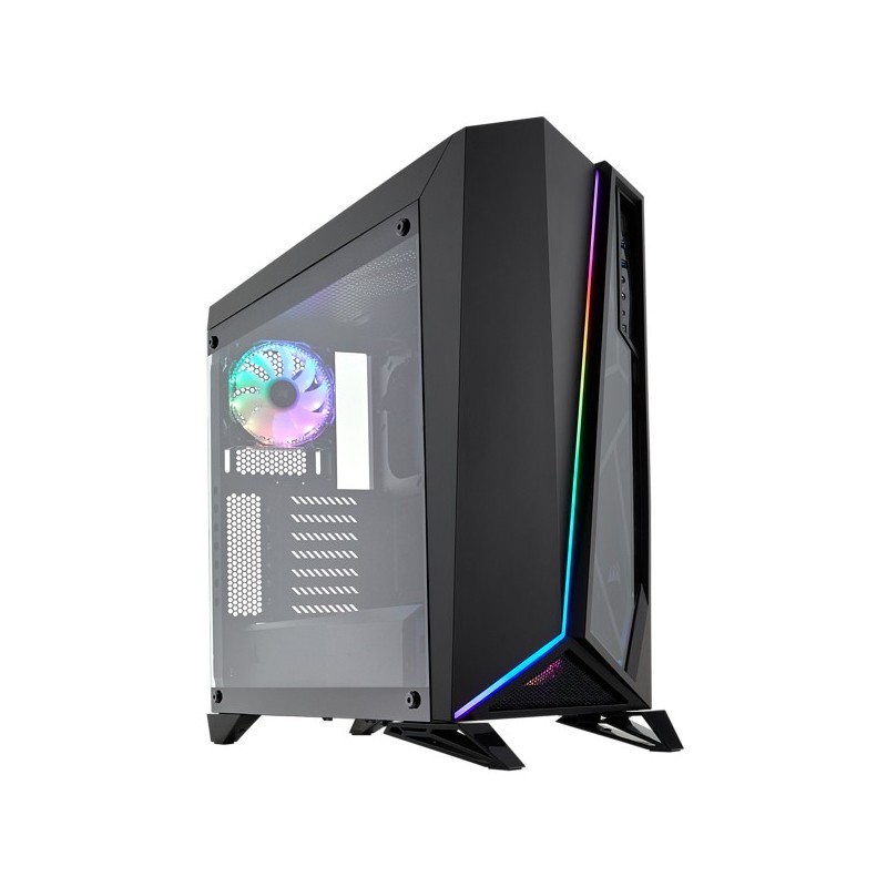 Buy Corsair Carbide SPEC-OMEGA - Mid Tower Case - Black, Tempered Glass, RGB in Cyprus, Nicosia, Limassol, Larnaka, Pafos