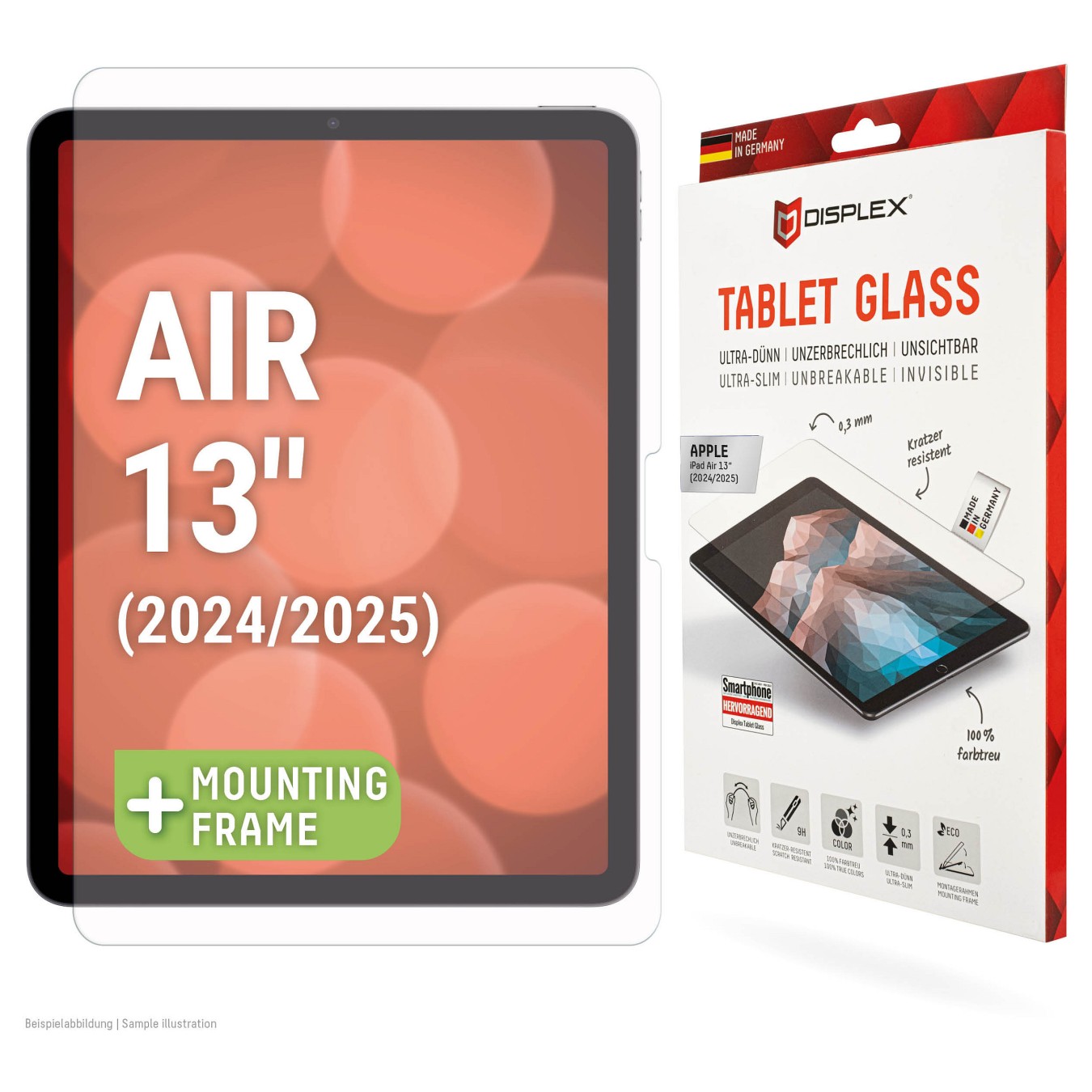 Buy DISPLEX Tablet Glasschutzfolie für iPad Air 13' (2024 2025) in Cyprus, Nicosia, Limassol, Larnaka, Pafos