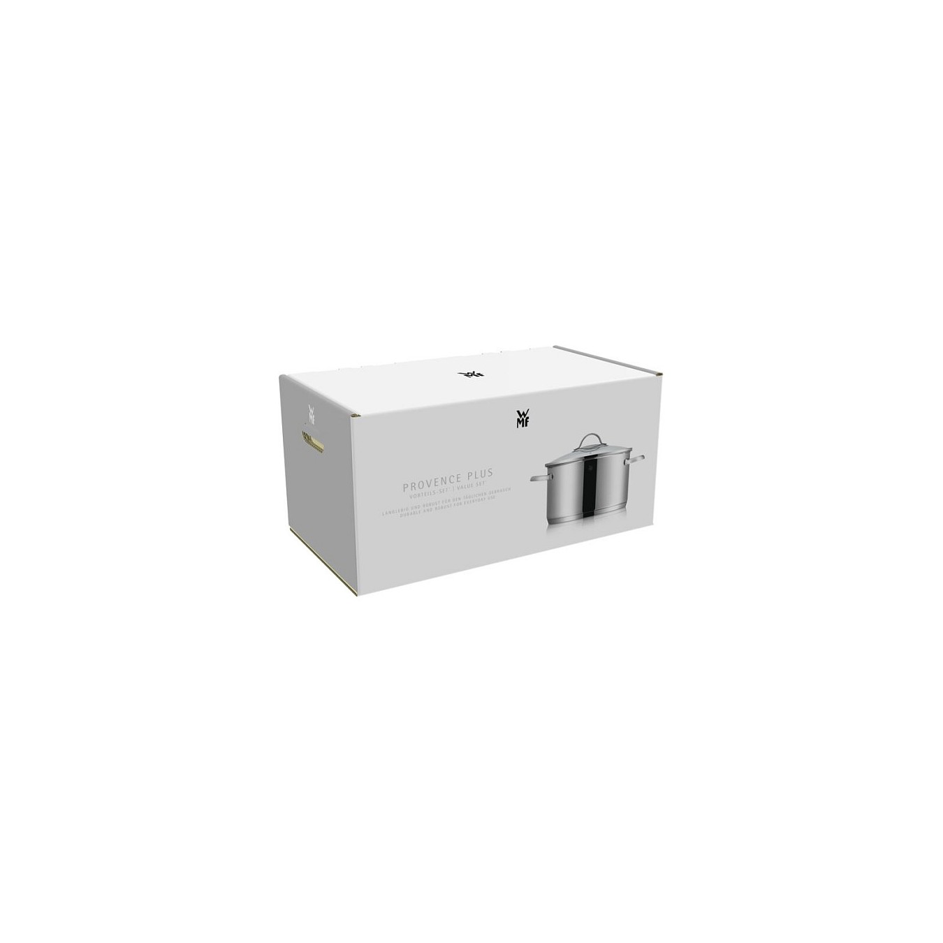 Buy WMF Provence Plus Topf-Set Bratentopf (2,5l), Fleischtöpfe(1,9l), (3,3l), (5,7l), Stielkasserolle (1,7l) silber in Cyprus, N