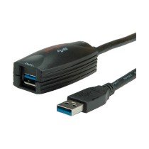 Buy ROLINE USB 3.2 Gen 1 Aktives Repeater Kabel schwarz 5m in Cyprus, Nicosia, Limassol, Larnaka, Pafos