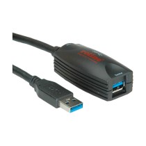 Buy ROLINE USB 3.2 Gen 1 Aktives Repeater Kabel schwarz 5m in Cyprus, Nicosia, Limassol, Larnaka, Pafos