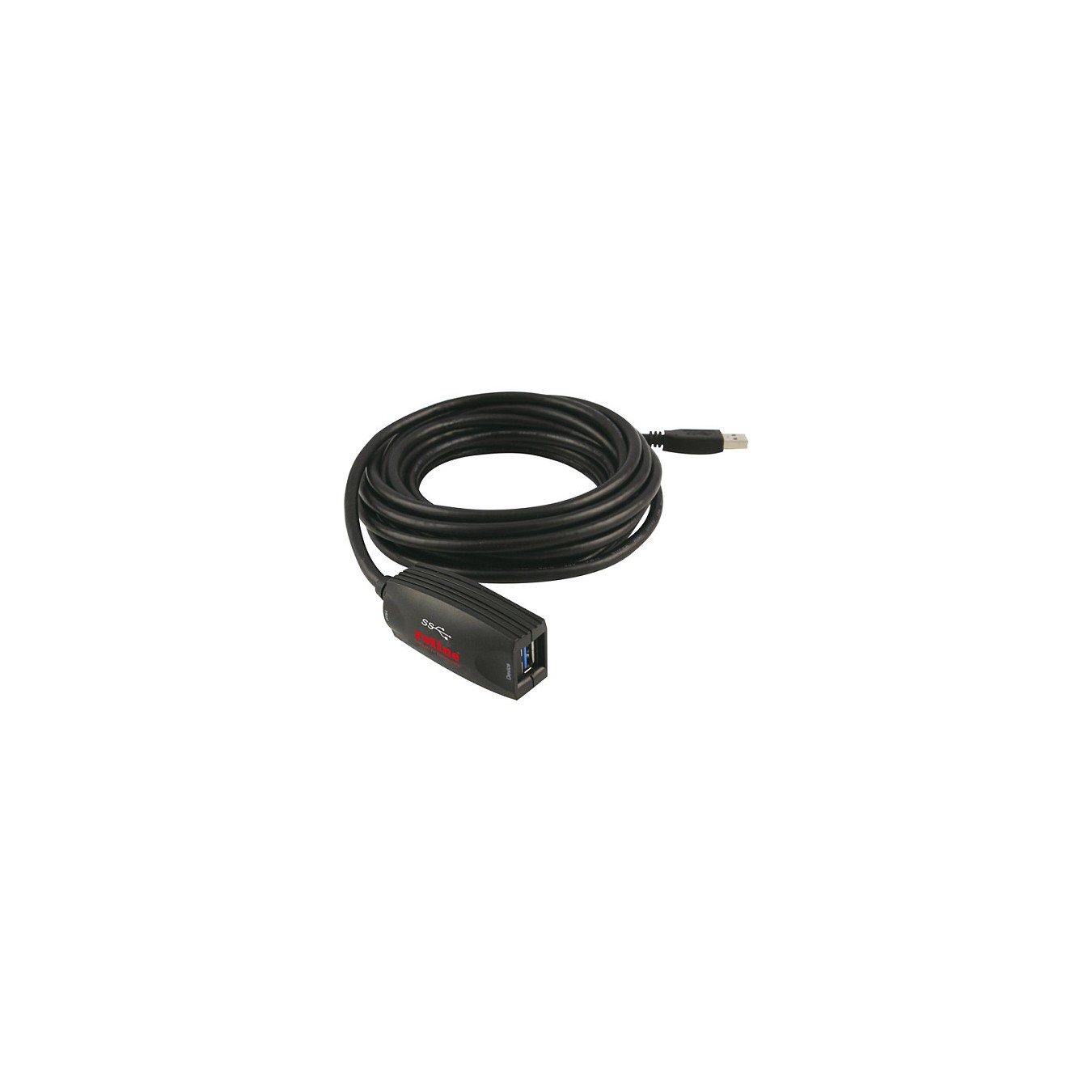 Buy ROLINE USB 3.2 Gen 1 Aktives Repeater Kabel schwarz 5m in Cyprus, Nicosia, Limassol, Larnaka, Pafos