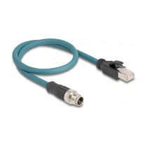 Buy Delock M12 Adapterkabel X-kodiert 8 Pin Stecker zu RJ45 Stecker 50 cm in Cyprus, Nicosia, Limassol, Larnaka, Pafos