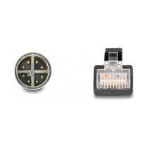 Buy Delock M12 Adapterkabel X-kodiert 8 Pin Stecker zu RJ45 Stecker 50 cm in Cyprus, Nicosia, Limassol, Larnaka, Pafos