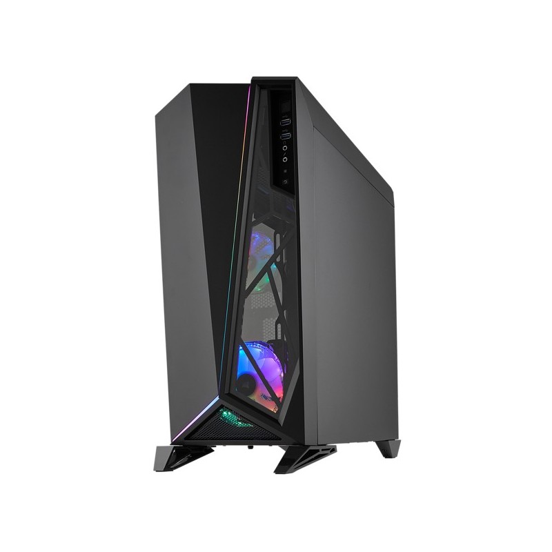 Buy Corsair Carbide SPEC-OMEGA - Mid Tower Case - Black, Tempered Glass, RGB in Cyprus, Nicosia, Limassol, Larnaka, Pafos